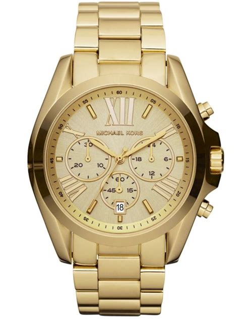 Amazon.com: Michael Kors Bradshaw Chronograph Gold